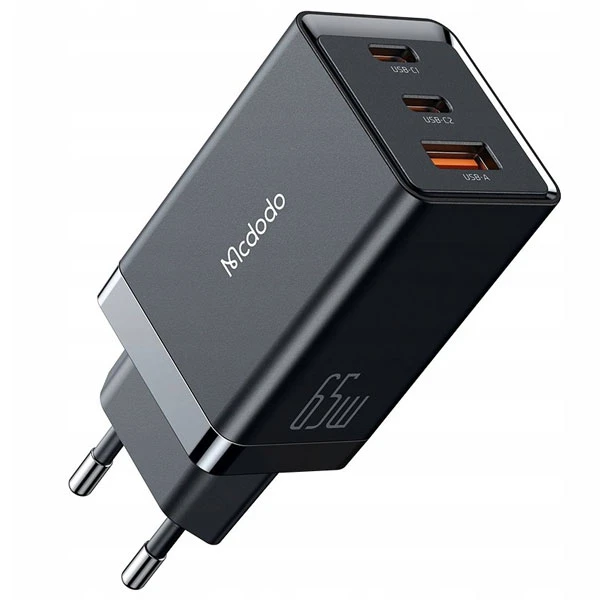 شارژر دیواری 65 وات مک دودو مدل GaN5 mini