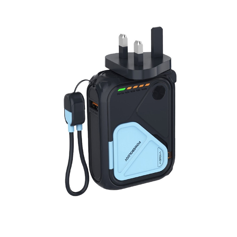 پاوربانک پاورولوجی مدلPPBCHA45 ظرفیت20.000میلی‌آمپر ساعت